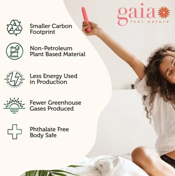 bala-vibradora-gaia-biodegradable-silicona-medica-rosa-athenea-studios-juguetes-sexuales.jpg (4) Bala vibradora Gaia en bioplástico Biofeel y silicona médica, diseño alargado de 18 cm, color rosa, impermeable y sostenible – Athenea Studios – ideal para estimulación profunda y uso en pareja, disponible en Bogotá, Medellín, Cali y toda Colombia