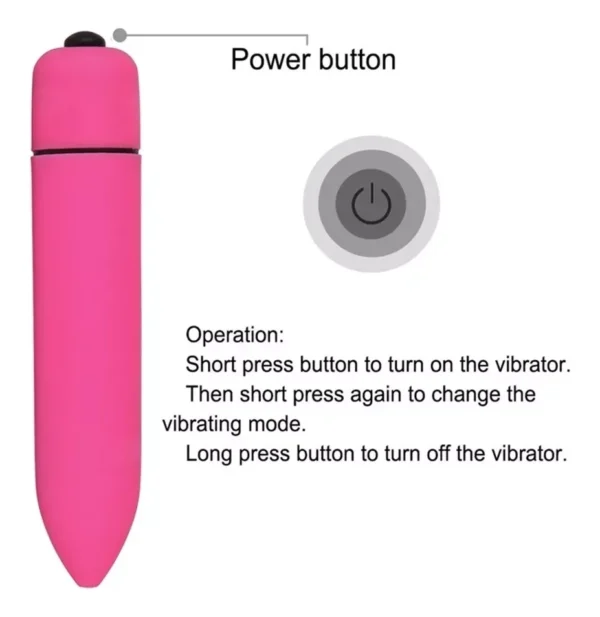 Bala vibradora Infinito X 10 en material ABS y silicona, 10 funciones de vibración, diseño compacto para estimulación clitoriana y de punto G – Athenea Studios Sex Shop – ideal para uso personal y pareja, disponible en Bogotá, Medellín, Cali y toda Colombia