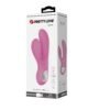 Dildo Canrol Pink en silicona ABS, 12 funciones de vibración, 3 rotaciones, diseño curvo para estimulación dual de punto G y clítoris+ – Athenea Studios Sex Shop – recargable USB, color rosa, disponible en Bogotá, Medellín, Cali y toda Colombia