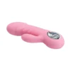 Dildo de silicona Ansel con estimulación dual para punto G y clítoris+, 7 funciones de vibración, diseño ergonómico recargable USB – Athenea Studios Sex Shop – juguete sexual en silicona médica, disponible en Bogotá, Medellín, Cali y toda Colombia