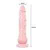 Dildo realista Eros Fountain con función de chorro eyaculador y vibración en la punta – Athenea Studios Sex Shop – material ABS realista para juego de rol, disponible en Bogotá, Medellín y toda Colombia