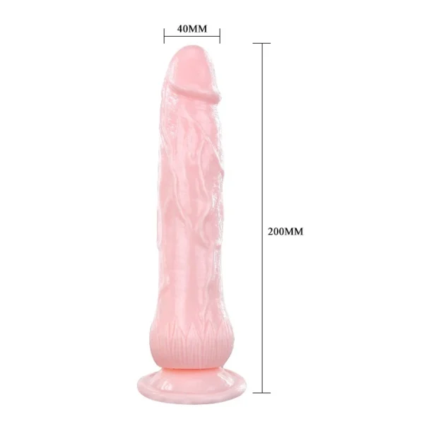 Dildo realista Eros Fountain con función de chorro eyaculador y vibración en la punta – Athenea Studios Sex Shop – material ABS realista para juego de rol, disponible en Bogotá, Medellín y toda Colombia