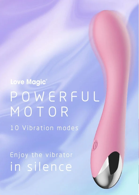 Vibrador curvo para punto G Yamol en silicona médica, con 10 modos de vibración silenciosa – Athenea Studios Sex Shop – juguete recargable USB disponible en varios colores para envío a Bogotá, Medellín y toda Colombia