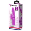 vibrador-rabbit-dorothy-empuje-automatico-thrusting-athenea-studios-juguetes-sexuales (3) Vibrador Rabbit Dorothy de Pretty Love en silicona magenta, con 3 modos de empuje automático (thrusting) y 12 de vibración – Athenea Studios Sex Shop – juguete premium para estimulación dual, disponible en Bogotá y toda Colombia.