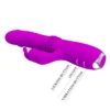 vibrador-rabbit-dorothy-empuje-automatico-thrusting-athenea-studios-juguetes-sexuales (5) Vibrador Rabbit Dorothy de Pretty Love en silicona magenta, con 3 modos de empuje automático (thrusting) y 12 de vibración – Athenea Studios Sex Shop – juguete premium para estimulación dual, disponible en Bogotá y toda Colombia.