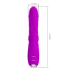 vibrador-rabbit-dorothy-empuje-automatico-thrusting-athenea-studios-juguetes-sexuales (6) Vibrador Rabbit Dorothy de Pretty Love en silicona magenta, con 3 modos de empuje automático (thrusting) y 12 de vibración – Athenea Studios Sex Shop – juguete premium para estimulación dual, disponible en Bogotá y toda Colombia.