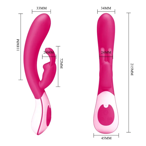 vibrador-rabbit-vincent-control-por-voz-12-funciones-athenea-studios-juguetes-sexuales (6) Vibrador Rabbit Vincent de Pretty Love con control por voz interactivo, 12 funciones de vibración y cuerpo de silicona – Athenea Studios Sex Shop – juguete recargable para placer dual, disponible en Bogotá y toda Colombia