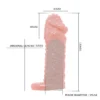 funda-pene-realista-piel-brave-man-textura-gotas-athenea-studios-juguetes-sexuales (2) Funda para pene Brave Man color piel con textura de gotas y anillo testicular – Athenea Studios Sex Shop – extensor de pene realista de TPR para engrosamiento, disponible en Bogotá Cali y toda Colombia