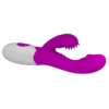 vibrador-rabbit-andre-petalos-moviles-estimulacion-dual-athenea-studios-juguetes-sexuales (4) Vibrador Rabbit Andre color magenta con estimulador de clítoris de pétalos móviles y 10 funciones – Athenea Studios Sex Shop – juguete de silicona a baterías para punto G, disponible en Bogotá y toda Colombia